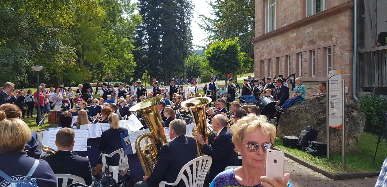 Blasmusikfest im Kurpark Blasmusikfest im Kurpark